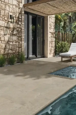 Expédition Rapide Carrelage STONE BOURG 60x120 cm imitation travertin antidérapant R11